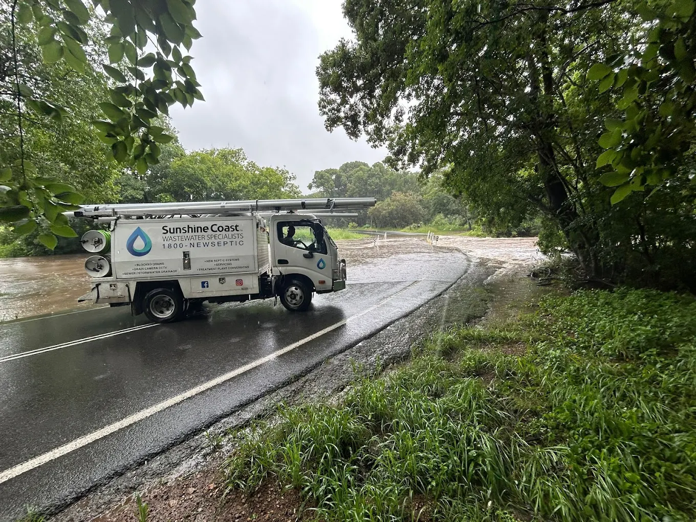 Facing drainage problems