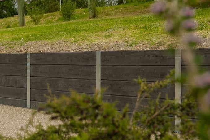 Sleeper retaining walls