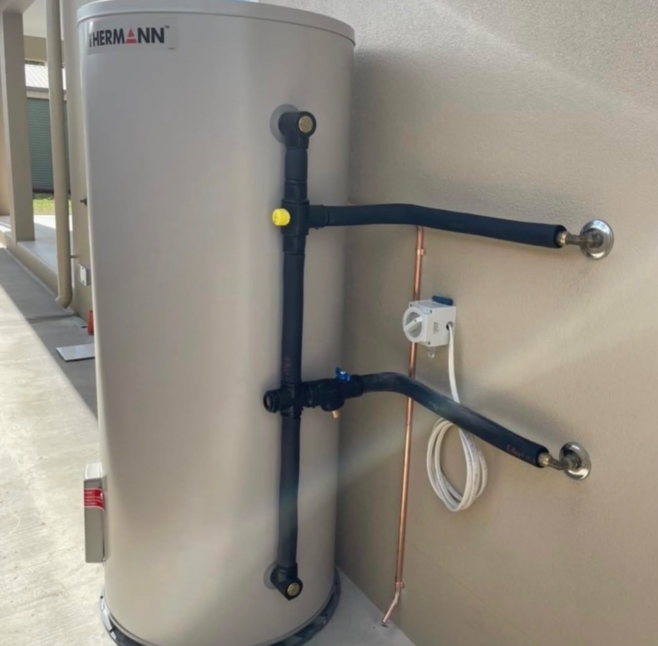 Service Hot Water System Components