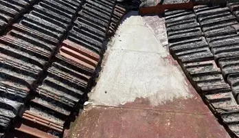 Leaking roofs causing damage