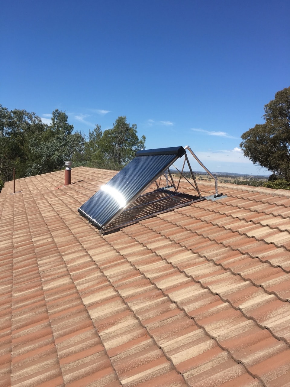 Solar Hot Water Installation