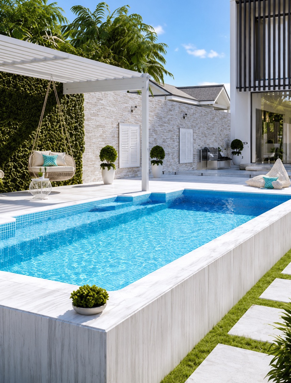 Pool Tiling