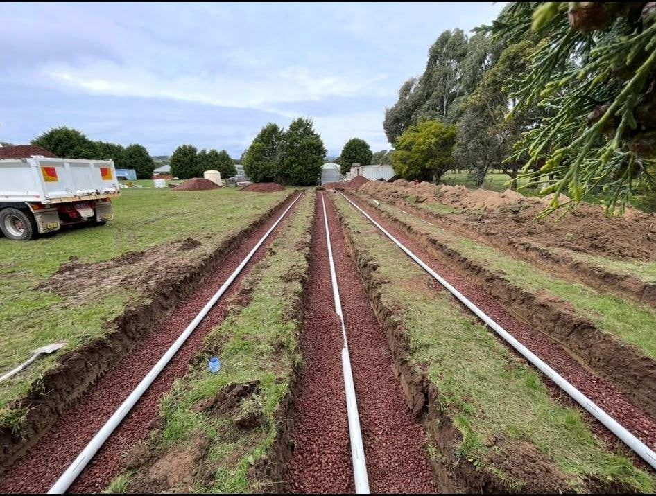 Install Sewer And Drainage Lines