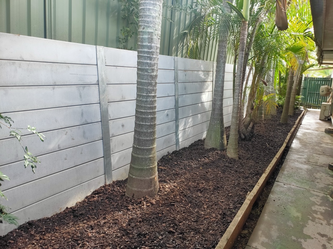 Concrete Sleeper Retaining Walls
