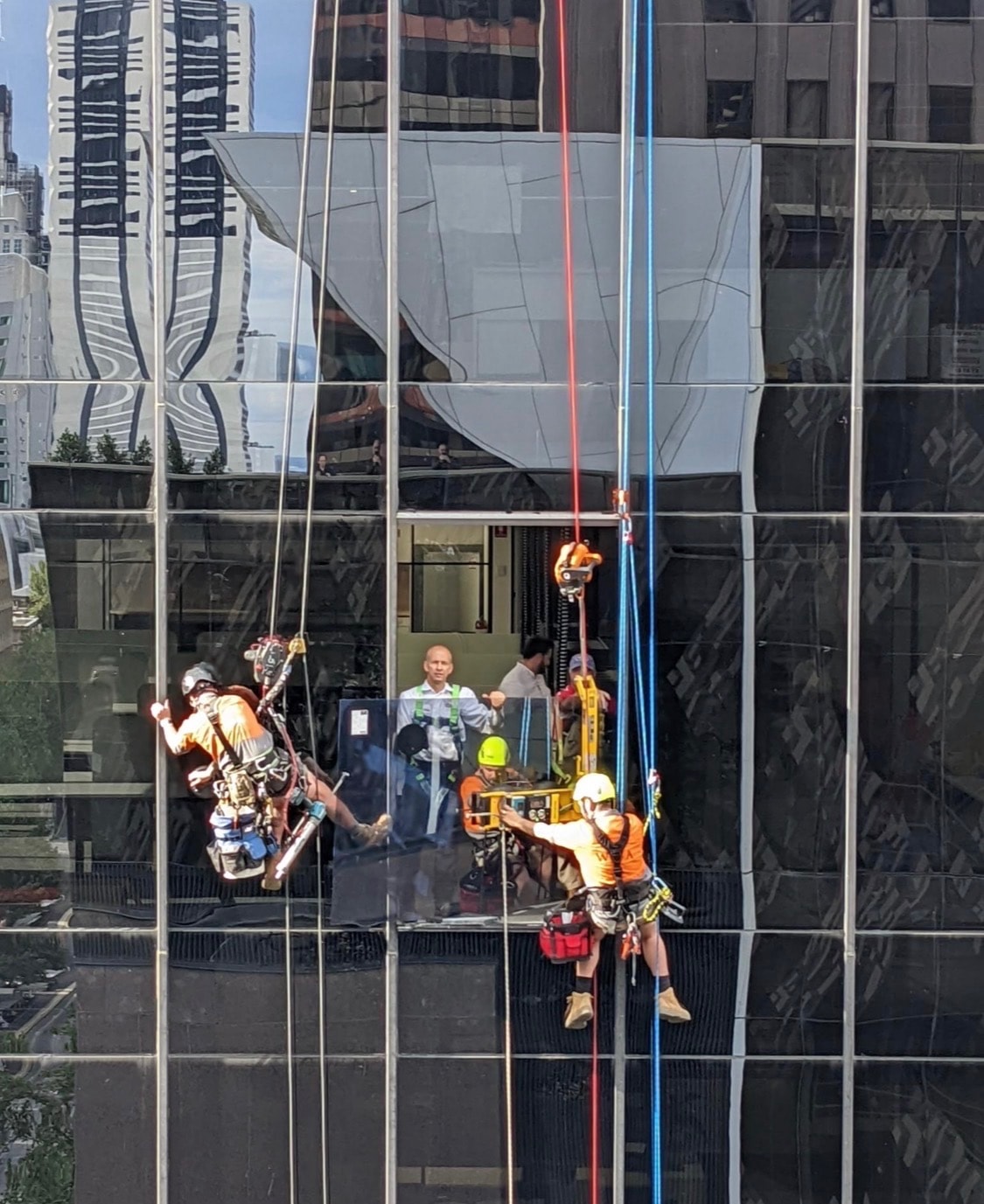 High Rise & Height Access Glass Repairs
