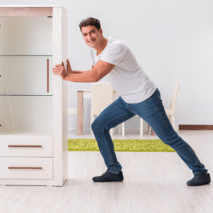 Move the furniture
