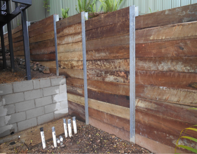 H4 Hardwood Sleeper Retaining Walls: Durable and Elegant Retaining Solutions